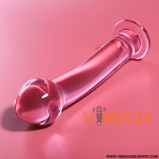 NEBULA SERIES BY IBIZA - MODELO 11 DILDO VIDRO BOROSILICADO ROSA 16 CM -O- 3