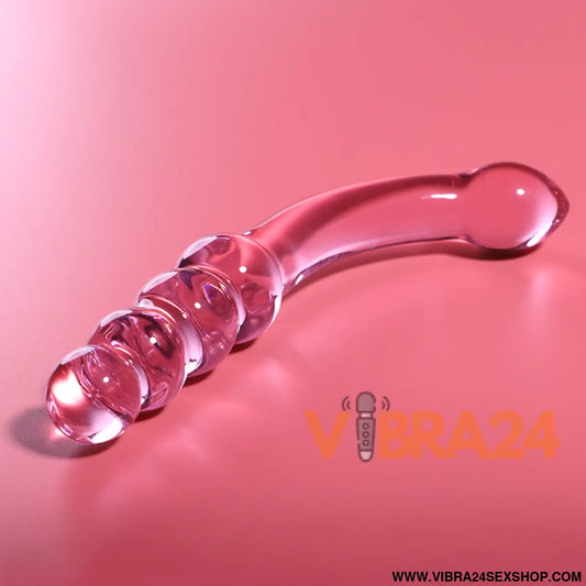 NEBULA SERIES BY IBIZA - MODELO 14 DILDO VIDRO BOROSILICADO ROSA 18.5 CM -O- 3