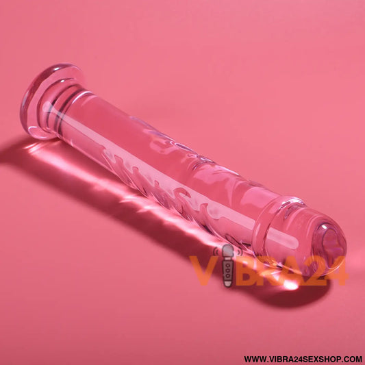 NEBULA SERIES BY IBIZA - MODELO 16 DILDO VIDRO BOROSILICADO ROSA 18.5 CM -O- 3