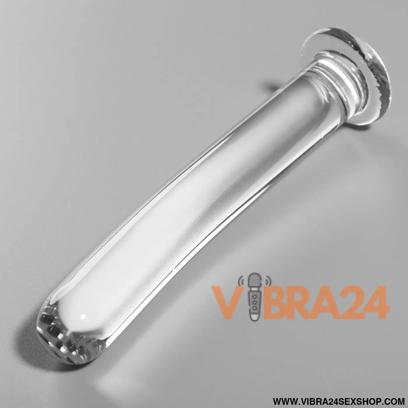 NEBULA SERIES BY IBIZA - MODELO 17 DILDO VIDRO BOROSILICADO TRANSPARENTE 18.5 CM -O- 3