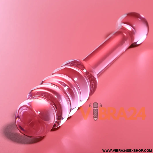 NEBULA SERIES BY IBIZA - MODELO 20 DILDO VIDRO BOROSILICADO ROSA 20.5 CM -O- 3