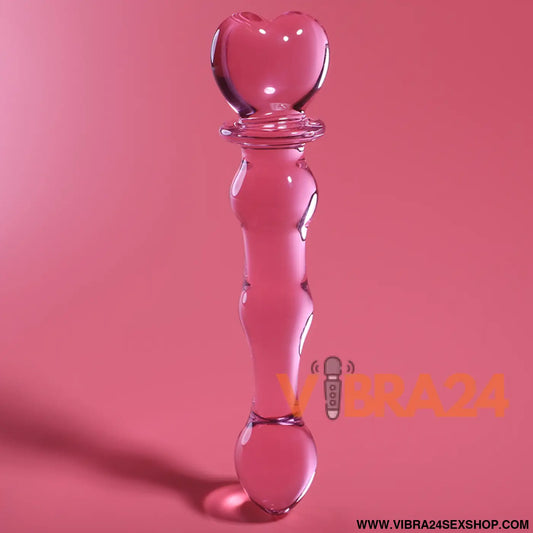 NEBULA SERIES BY IBIZA - MODELO 21 DILDO VIDRO BOROSILICADO ROSA 20.5 CM -O- 3.5