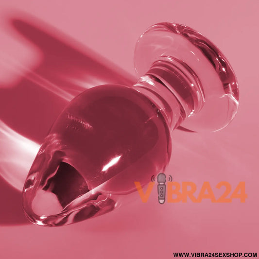 NEBULA SERIES BY IBIZA - MODELO 3 ANAL PLUG VIDRO BOROSILICADO ROSA 11 CM -O- 5