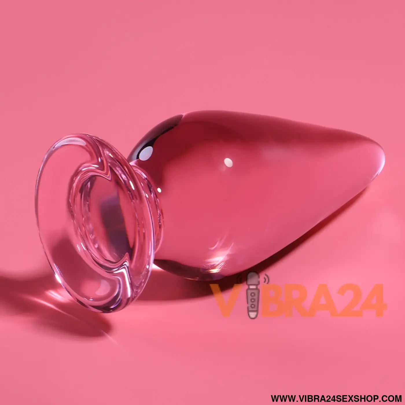 NEBULA SERIES BY IBIZA - MODELO 4 ANAL PLUG VIDRO BOROSILICADO ROSA 11 CM -O- 5