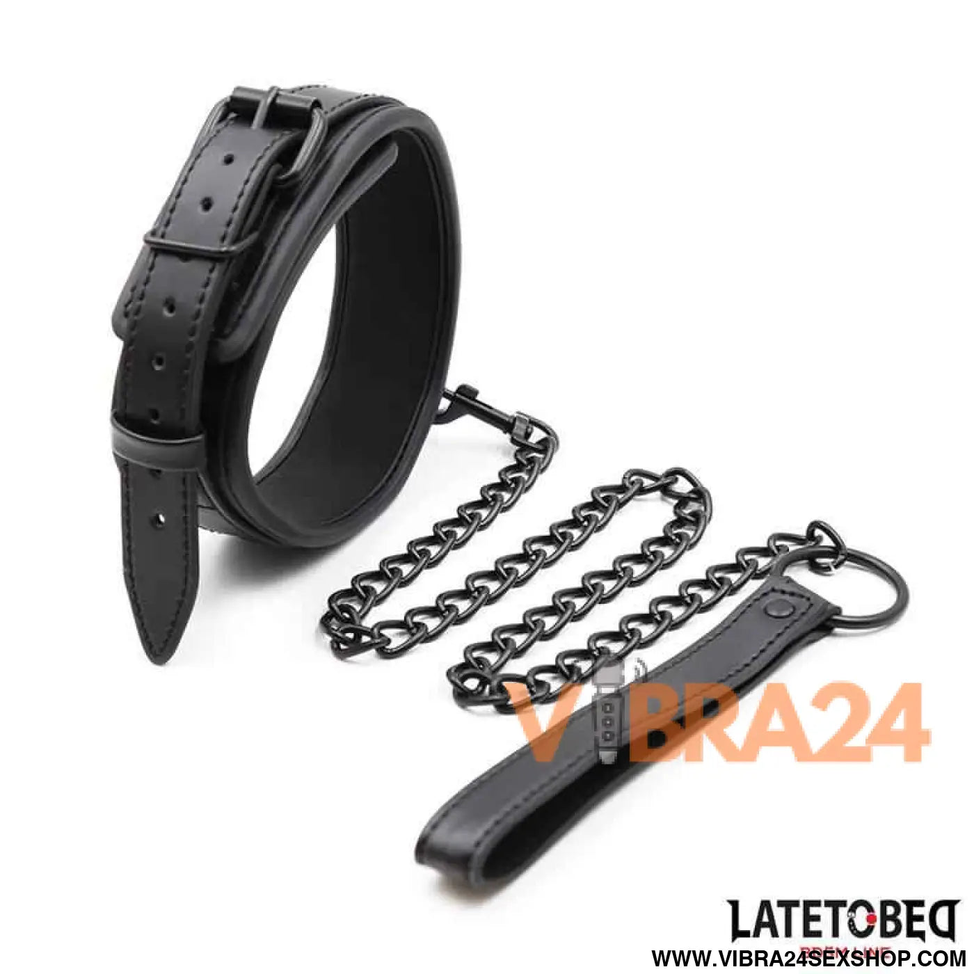 Neoprene Bondage Collar and Leash