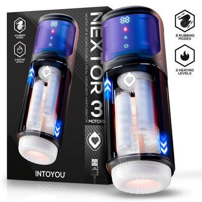 Masturbador Automático Avançado Nextor com Função de Atrito e Calor