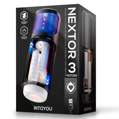 Masturbador Automático Avançado Nextor com Função de Atrito e Calor