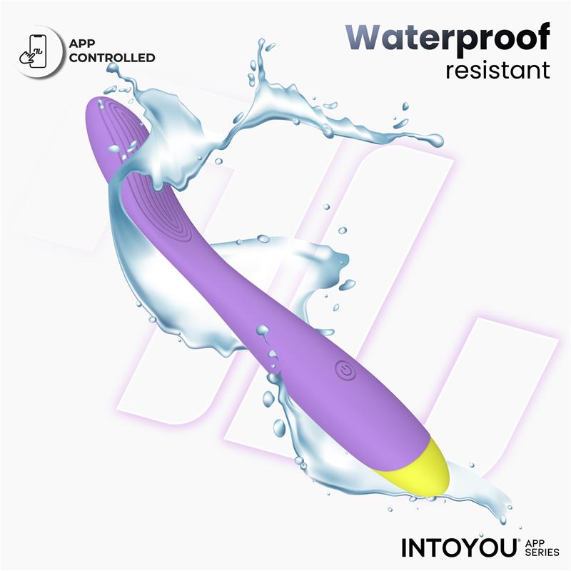 Intoyou APP Series – Neya: Vibrador para Ponto G com Design Curvo e Controlo por App para Prazer Conectado