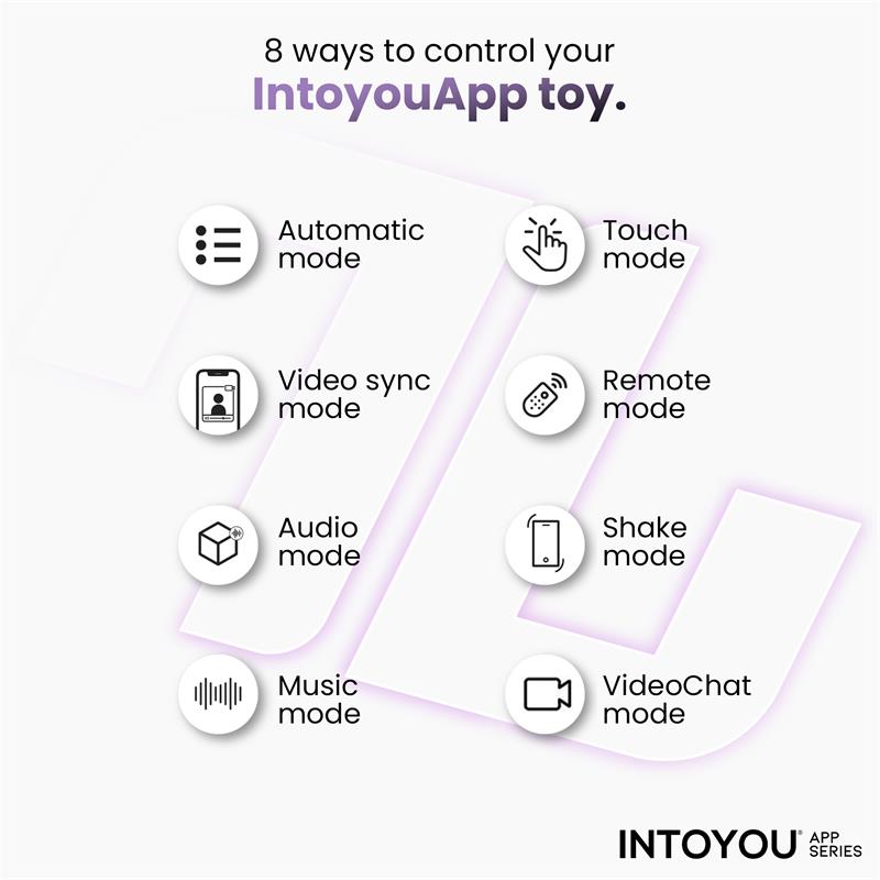 Intoyou APP Series – Neya: Vibrador para Ponto G com Design Curvo e Controlo por App para Prazer Conectado