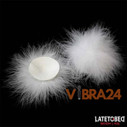 Nipple Covers with Feather
