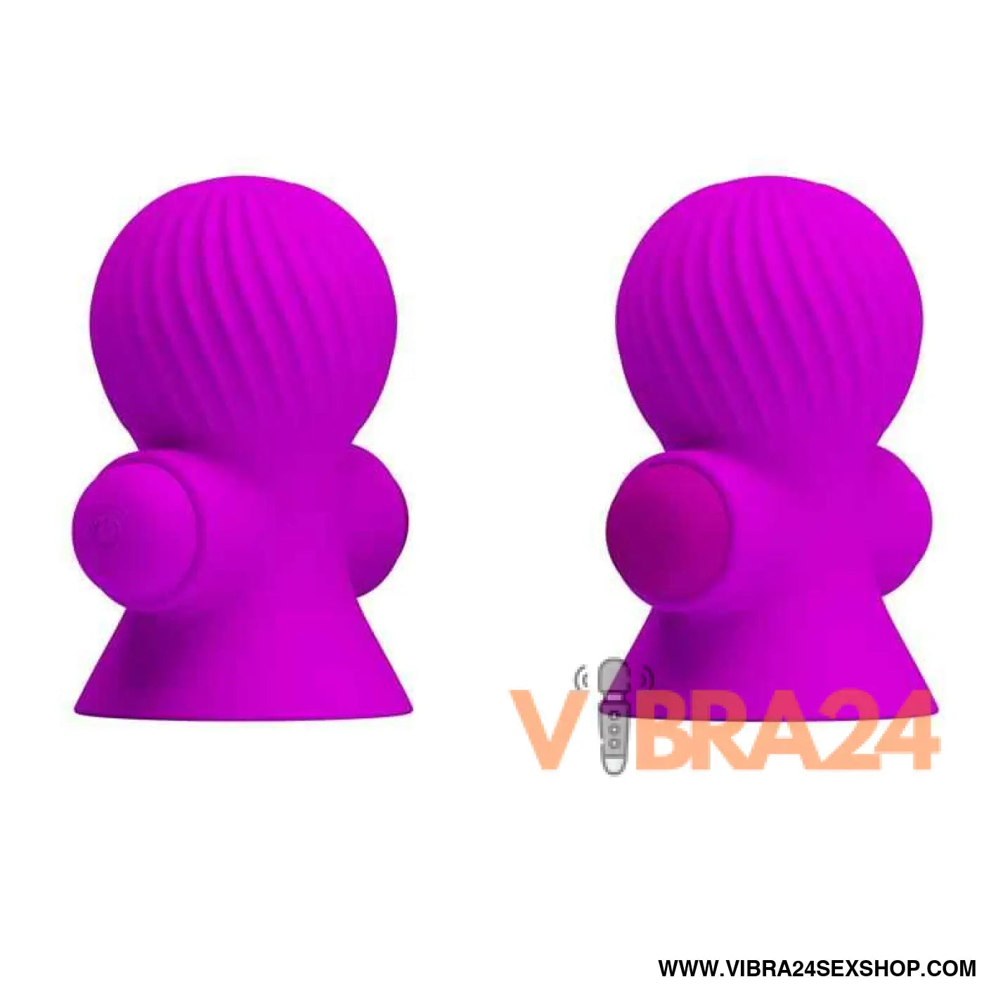 Nipple Sucker with Vibracion Pink
