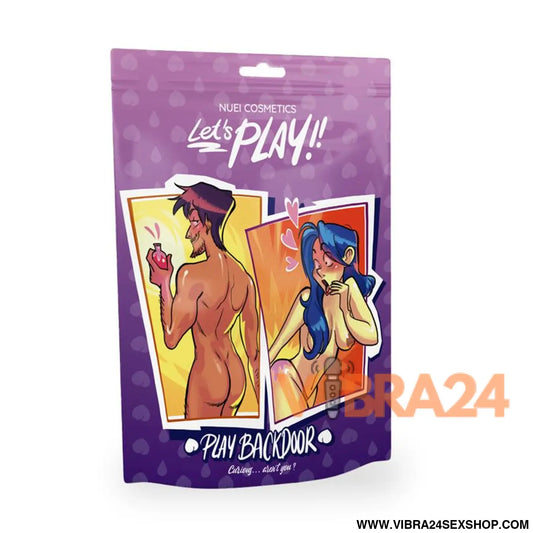 NUEI Cosmetics – Let’s Play!! Play Backdoor Set: Kit Completo para Explorar o Prazer Anal com Conforto e Sofisticação