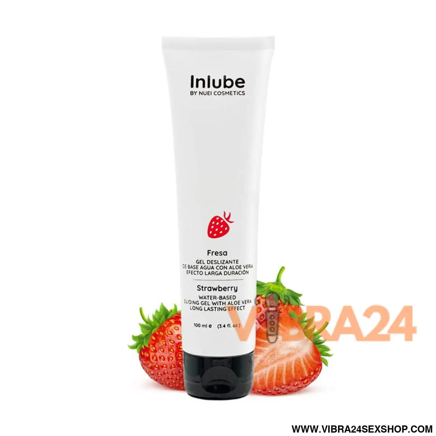Nuei Water Base Lubricant Inlube Strawberry 100 ml