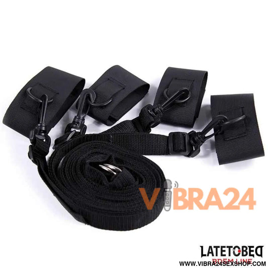 Nylon Velcro Bed Restraints with Plastic Hook