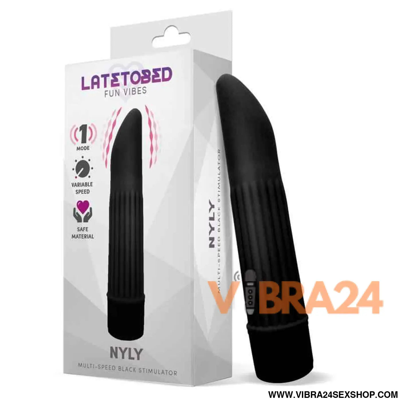 Nyly Multi-Speed Stimulator Black