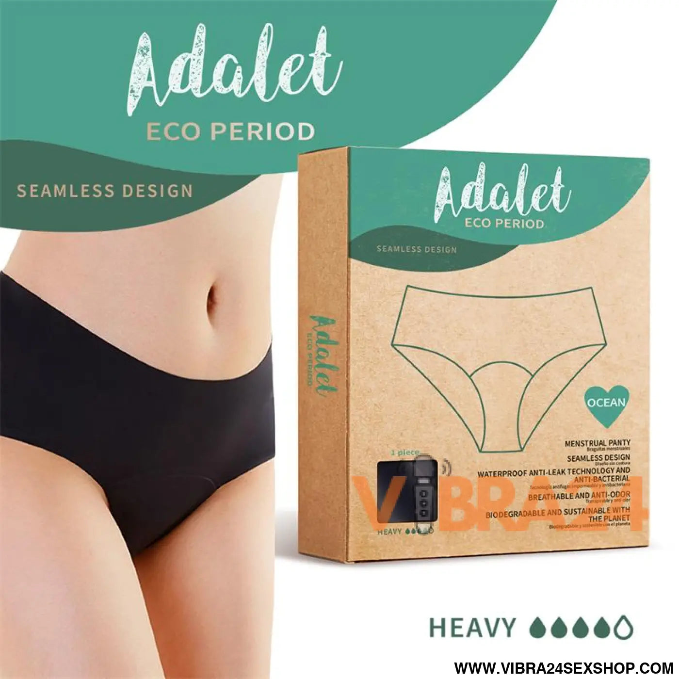 Ocean Menstrual Panty Heavy