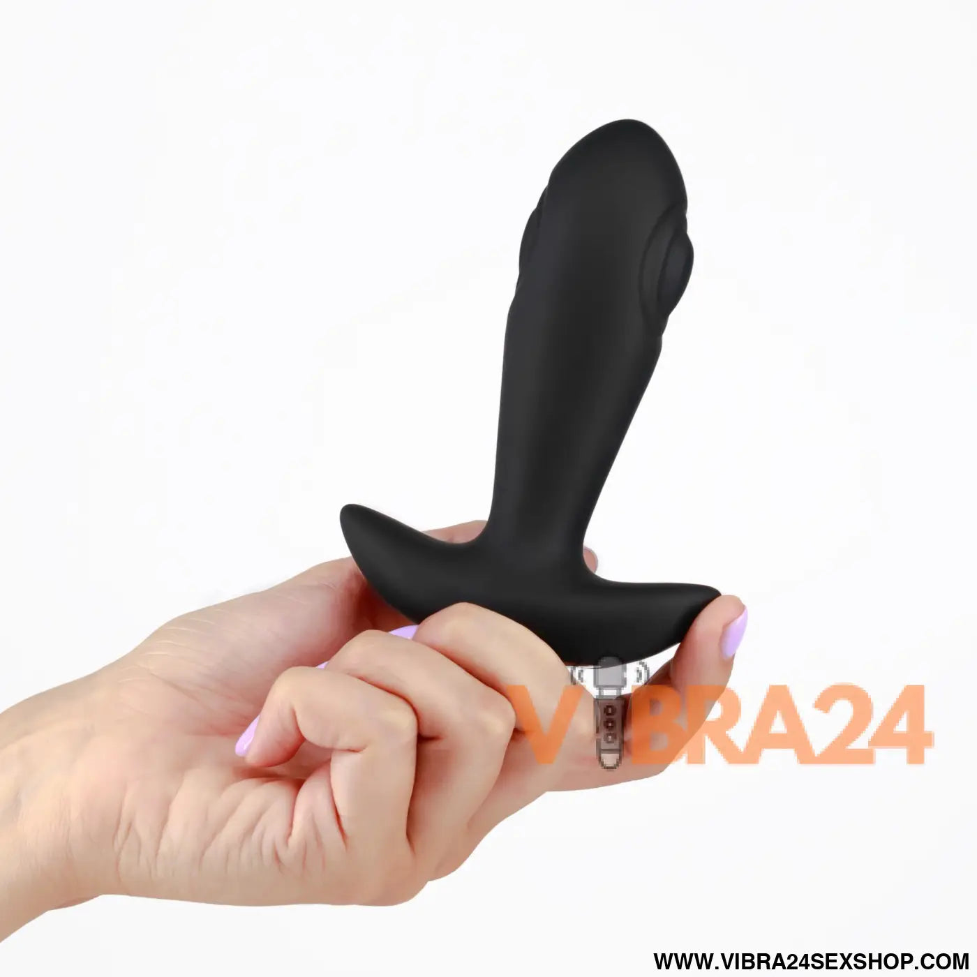 Octo Plug anal com controlo remoto Crushious, pulsação e conforto premium