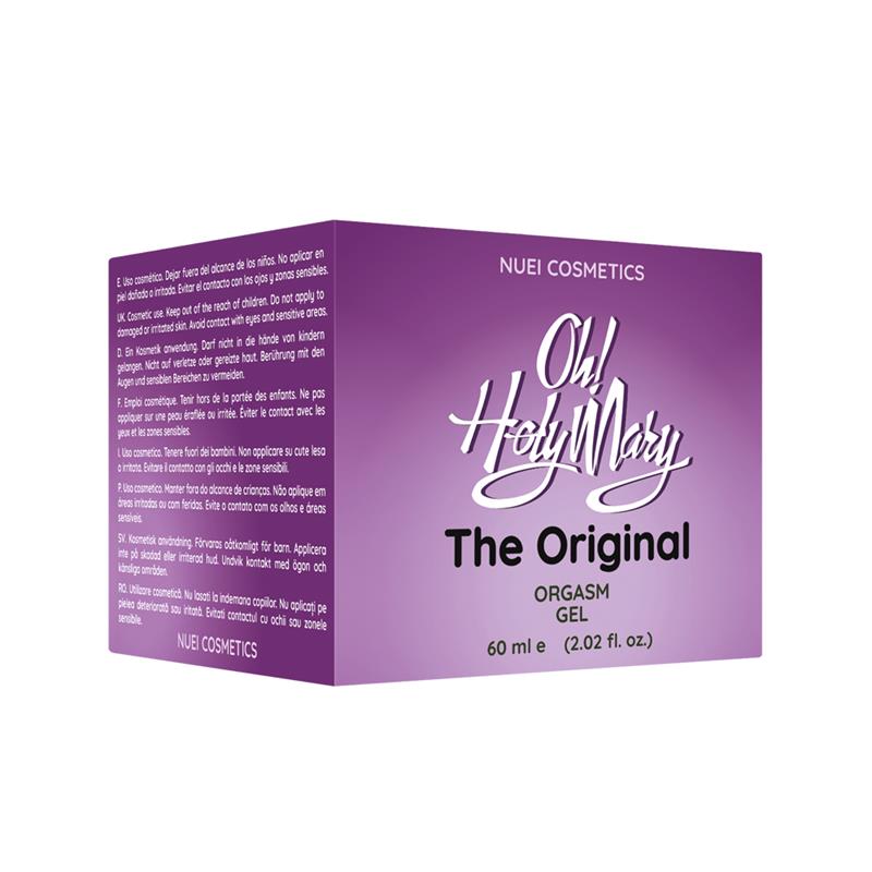 OH! Holy Mary – The Original Orgasm Gel: Gel Sensibilizador à Base de Sementes de Cânhamo para Intensificar o Prazer