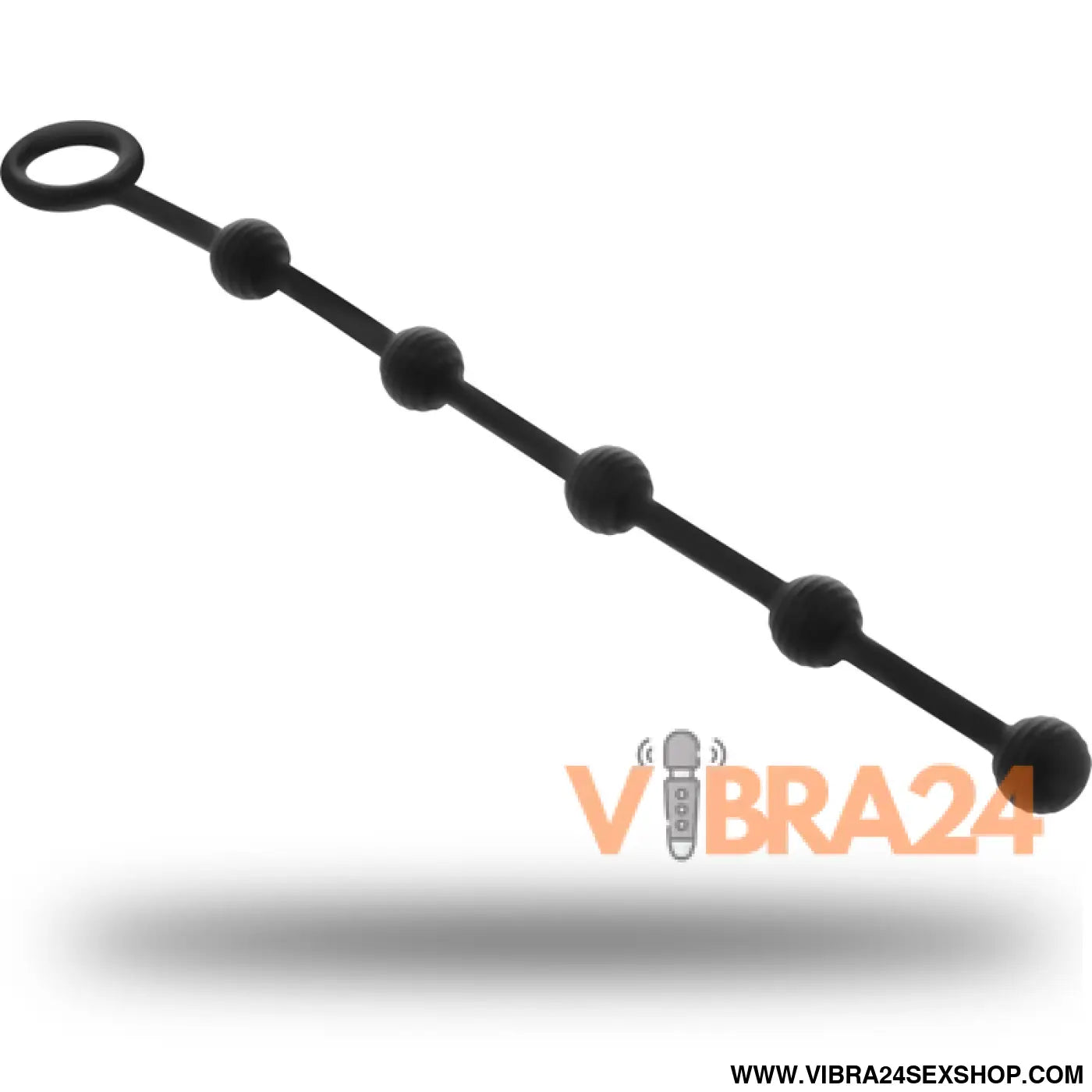 OHMAMA - Corrente Anal de Silicone 23 cm para Prazer Intenso - VIBRA24 SEXSHOP