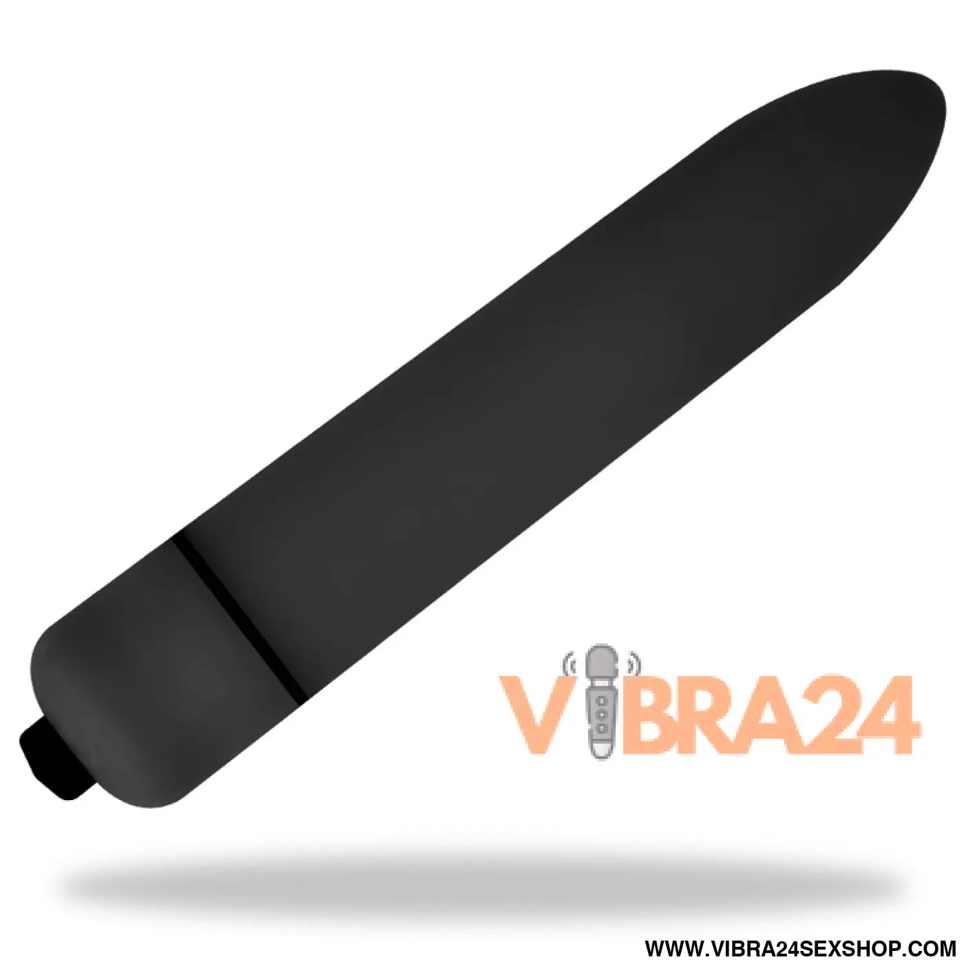 OHMAMA - MINI BALA VIBRANTE 9 CM PRETA
