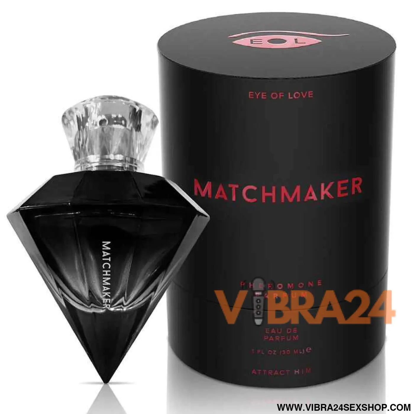 OLHO DE AMOR - MATCHMAKER BLACK DIAMOND LGBTQ PERFUME FEROMONES PARA ELE 30 ML