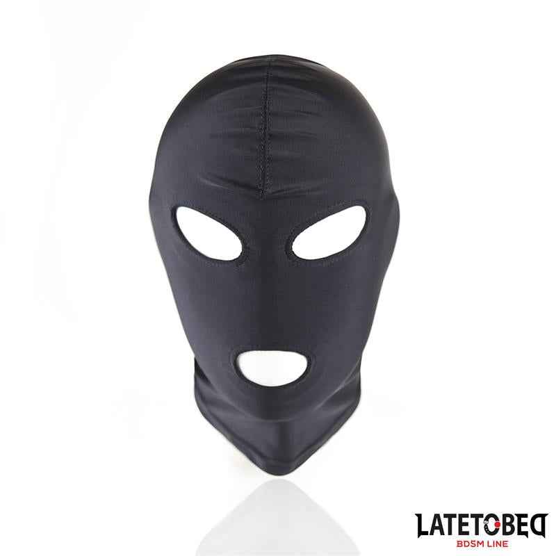 Open Mouth and Eyes Hood Black