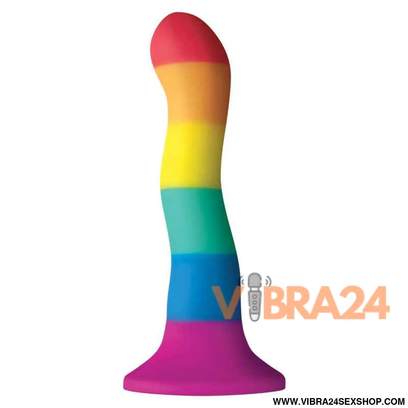 ORGULHO - BANDEIRA LGBT ONDA DILDO 17 CM