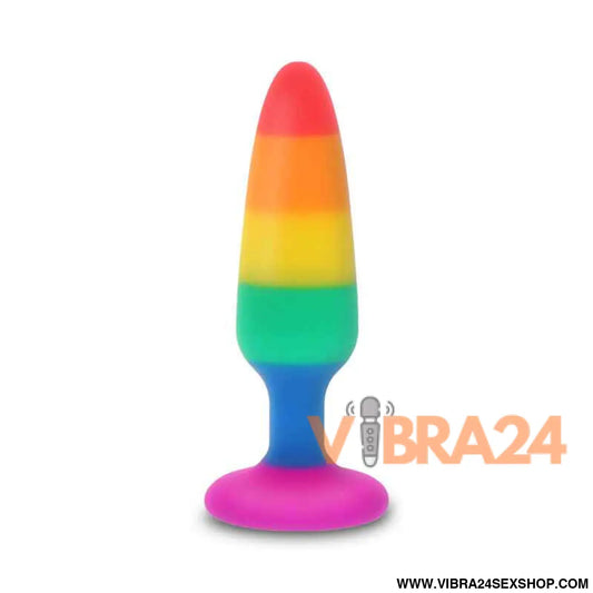 ORGULHO - BANDEIRA LGBT PLUG TWINK 8,5 CM