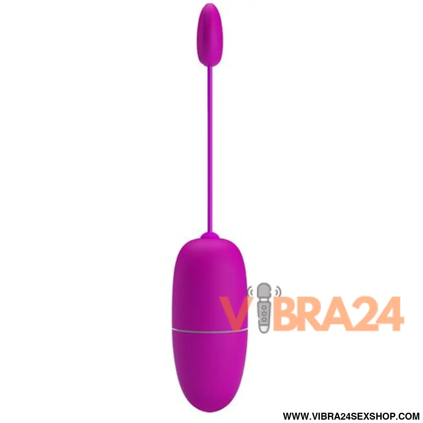 Ovo Vibratório Controlado por APP - Prazer Inigualável com Pretty Love Ninfa Roxo - VIBRA24 SEXSHOP