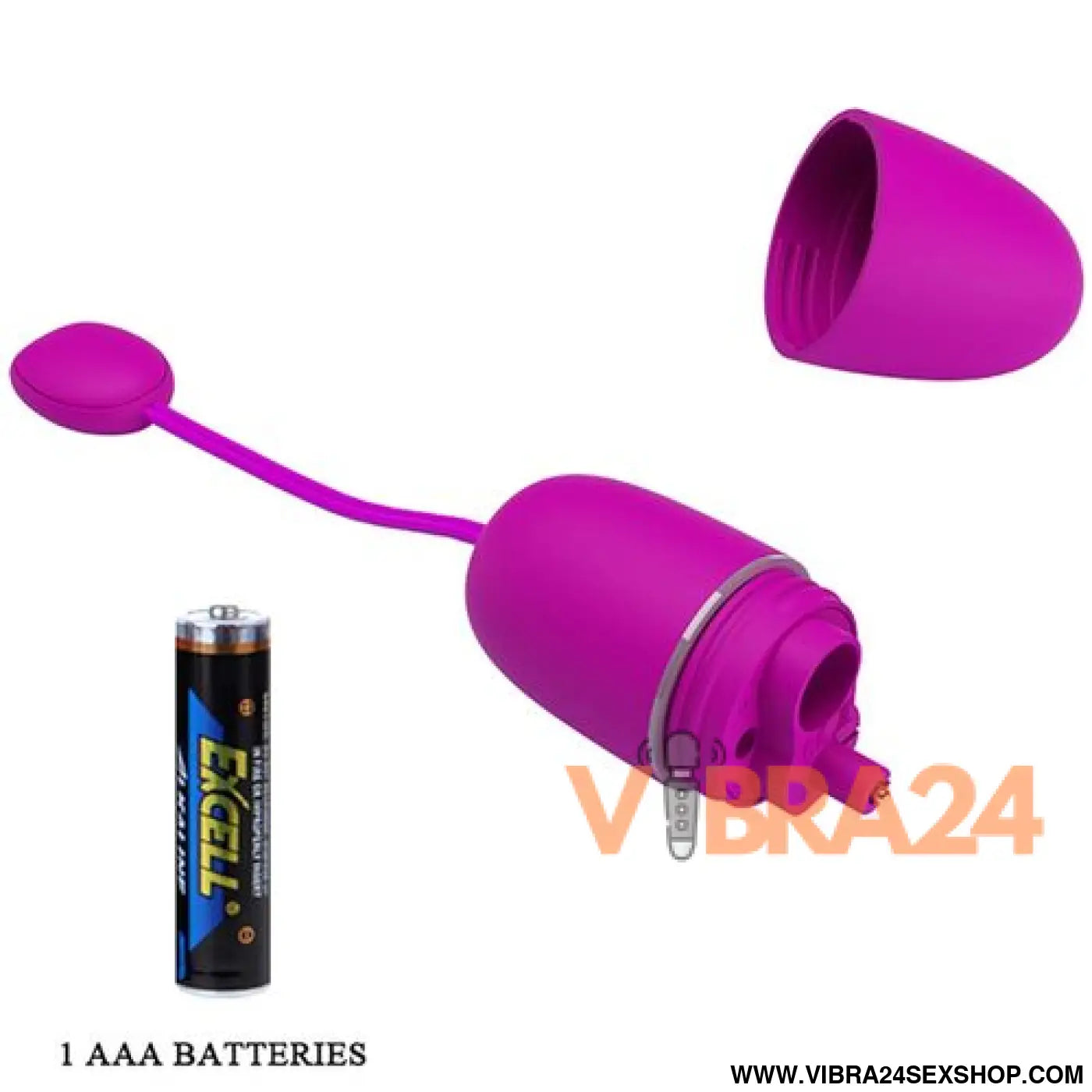 Ovo Vibratório Controlado por APP - Prazer Inigualável com Pretty Love Ninfa Roxo - VIBRA24 SEXSHOP