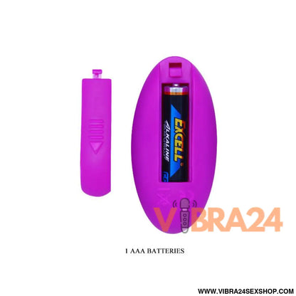 Ovo Vibratório Pretty Love Bradley Roxo - Prazer Intenso e Discreto