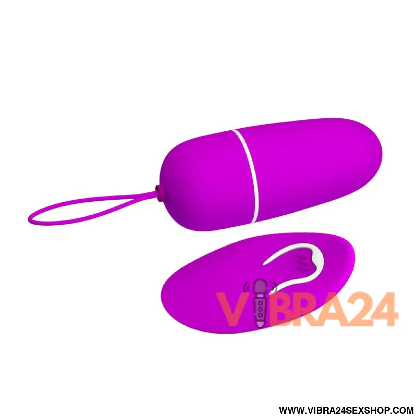 Ovo Vibratório Pretty Love Bradley Roxo - Prazer Intenso e Discreto