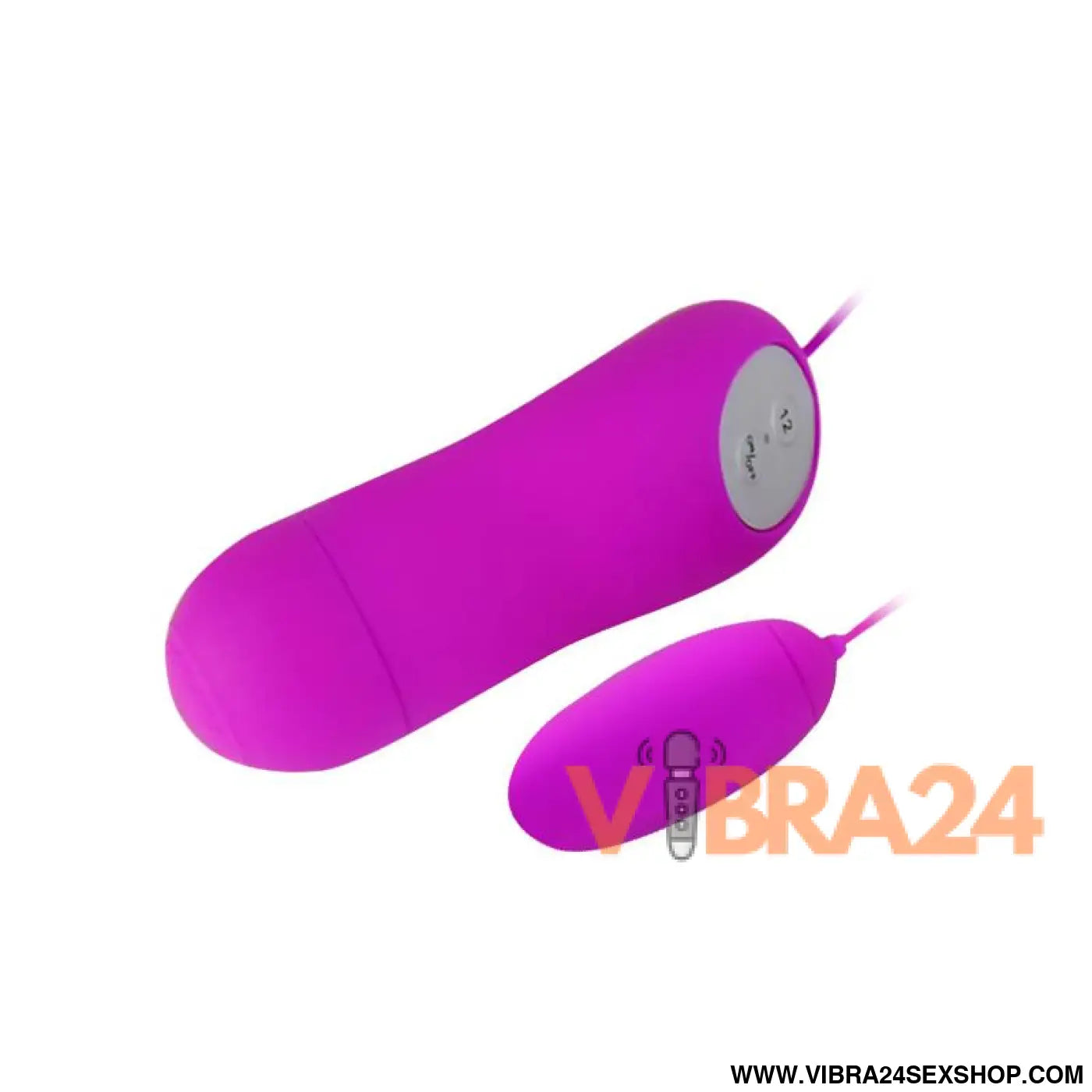 Ovo Vibratório Pretty Love Eunice Roxo - Prazer Intenso e Discreto