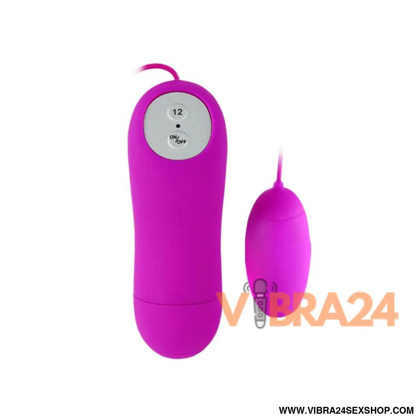 Ovo Vibratório Pretty Love Eunice Roxo - Prazer Intenso e Discreto
