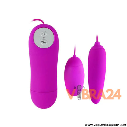 Ovo Vibratório Pretty Love Irma Purple - Prazer e Conforto ao Seu Alcance