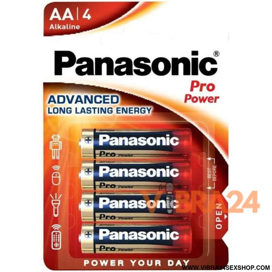 PANASONIC - BATERIA AA ALCALINA PRO POWER LR6 BLISTER*4