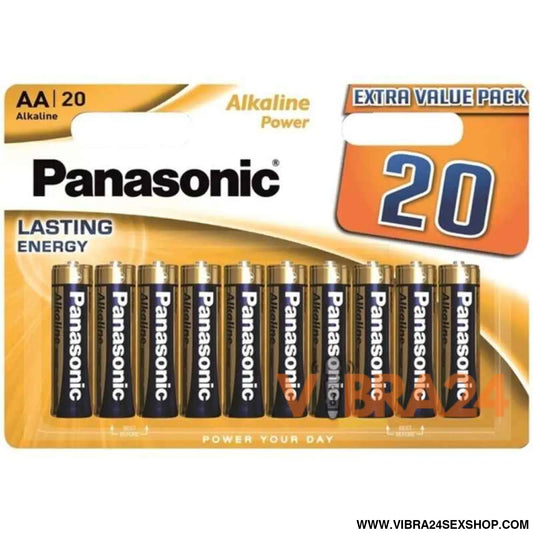 PANASONIC - BATERIA ALCALINA BRONZE AA LR6 BLISTER*20