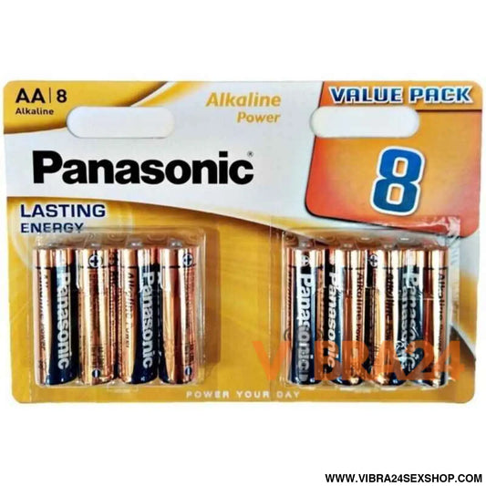 PANASONIC - BATERIA ALCALINA BRONZE AA LR6 BLISTER*8