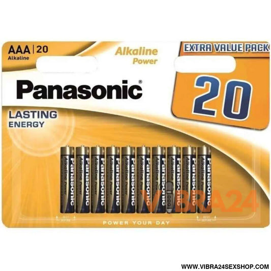 PANASONIC - BATERIA ALCALINA BRONZE AAA LR03 BLISTER*20