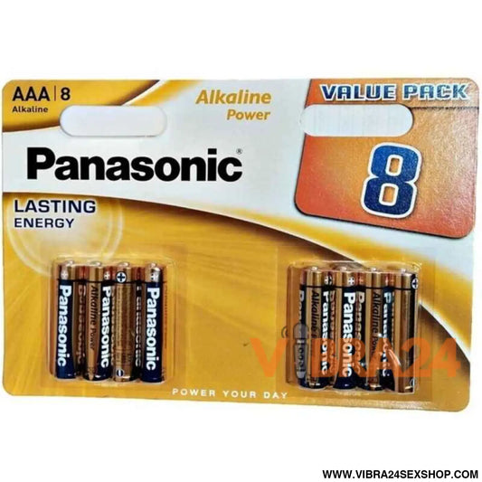 PANASONIC - BATERIA ALCALINA BRONZE AAA LR03 BLISTER*8