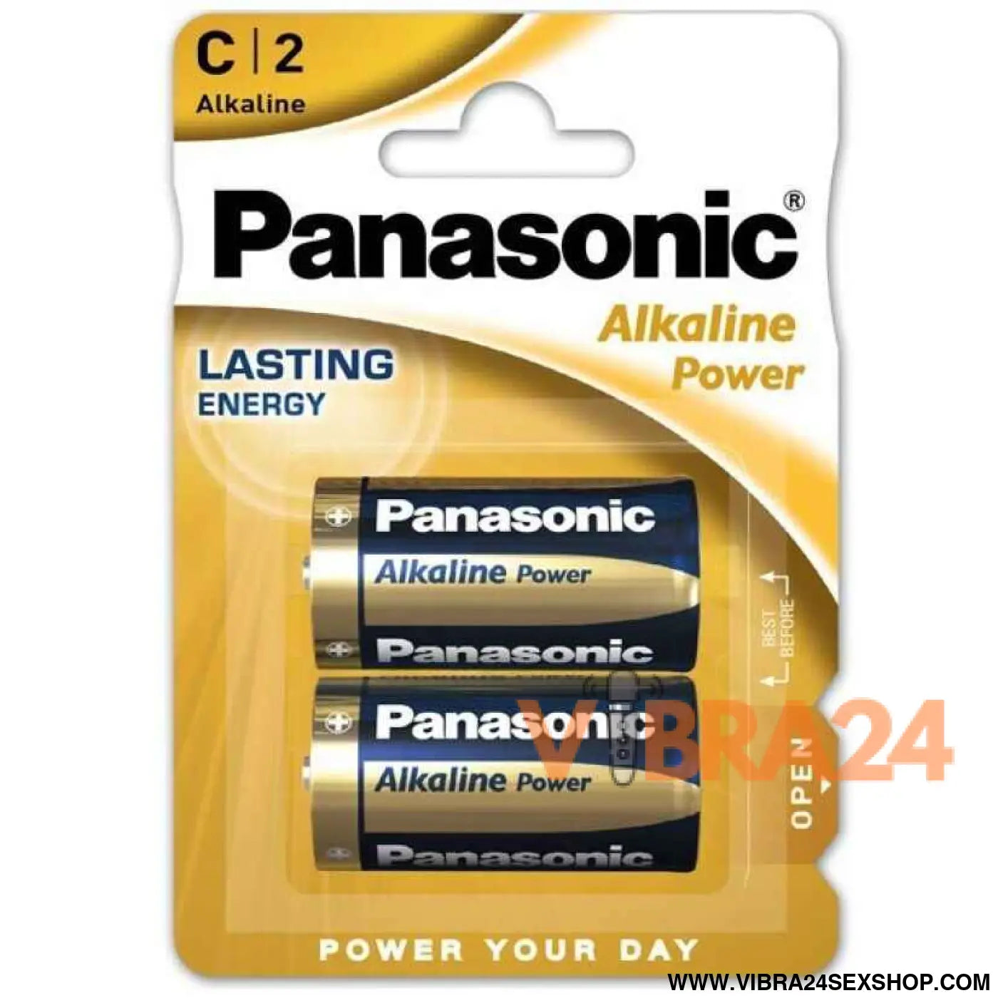 PANASONIC - BRONZE BATTERY C LR14 2 UNIDADES