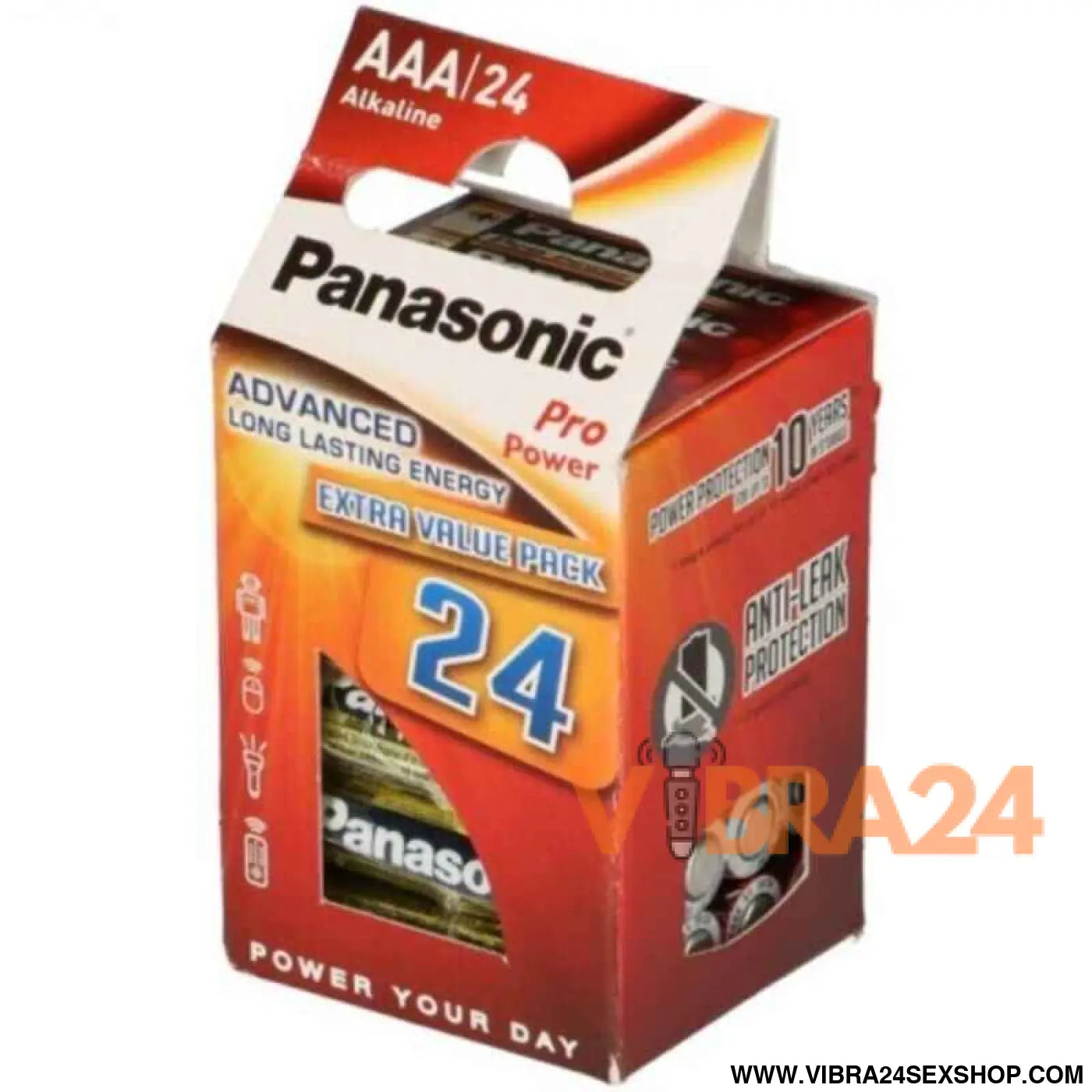 PANASONIC - PILHA AAA ALCALINAS PRO POWER LR03 PACOTE*24