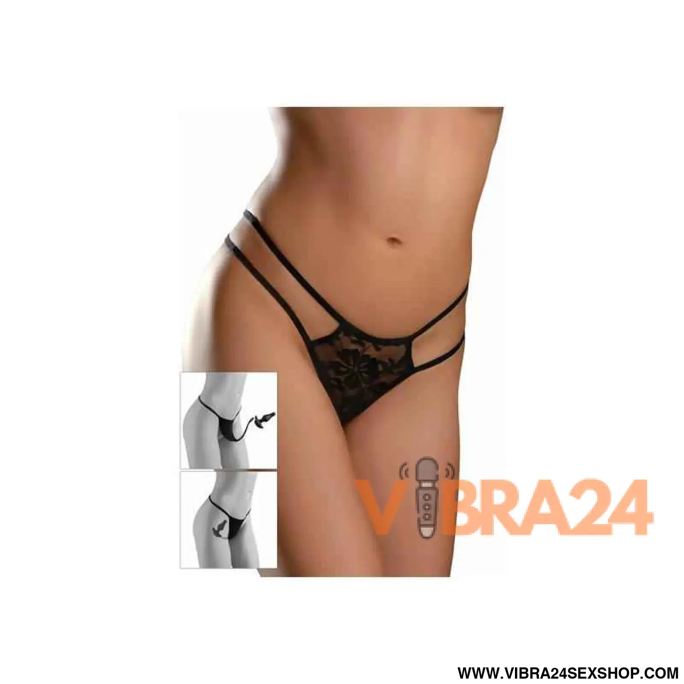 Panty with Butt Plug One Size S-L