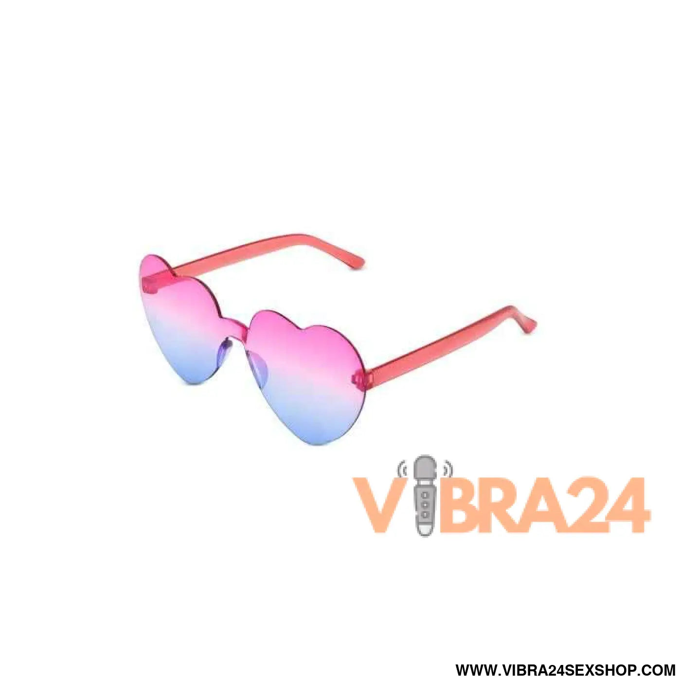 Party Heart-Shaped Glasses Pink