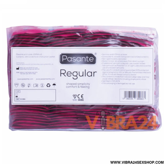 PASANTE - DE PRESERVATIVOS GAMA REGULAR 144 UNIDADES