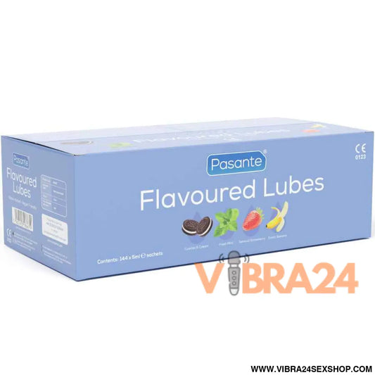 PASANTE - LUBRIFICANTES SABOR CAIXA 144 UNIDADES 5 ML
