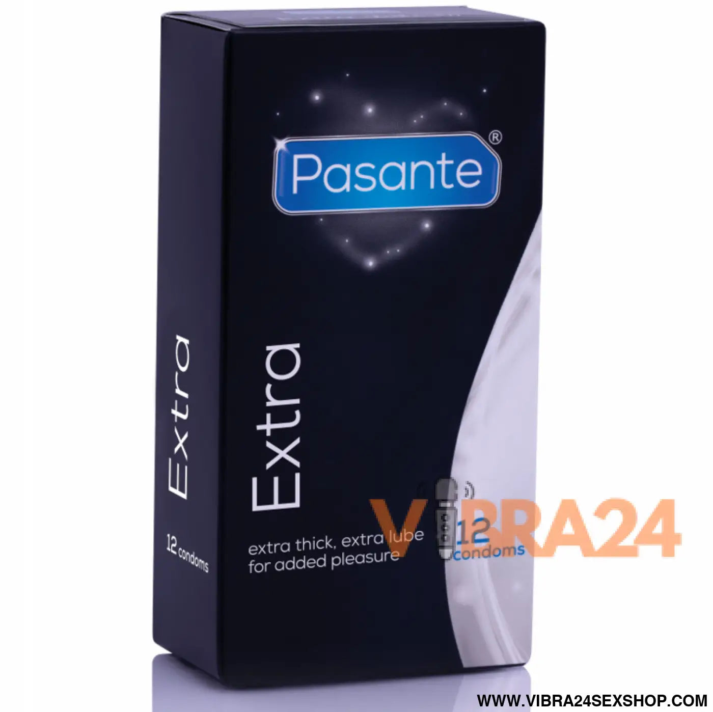 PASANTE - PRESERVATIVO EXTRA GROSSO DE 12 UNIDADES