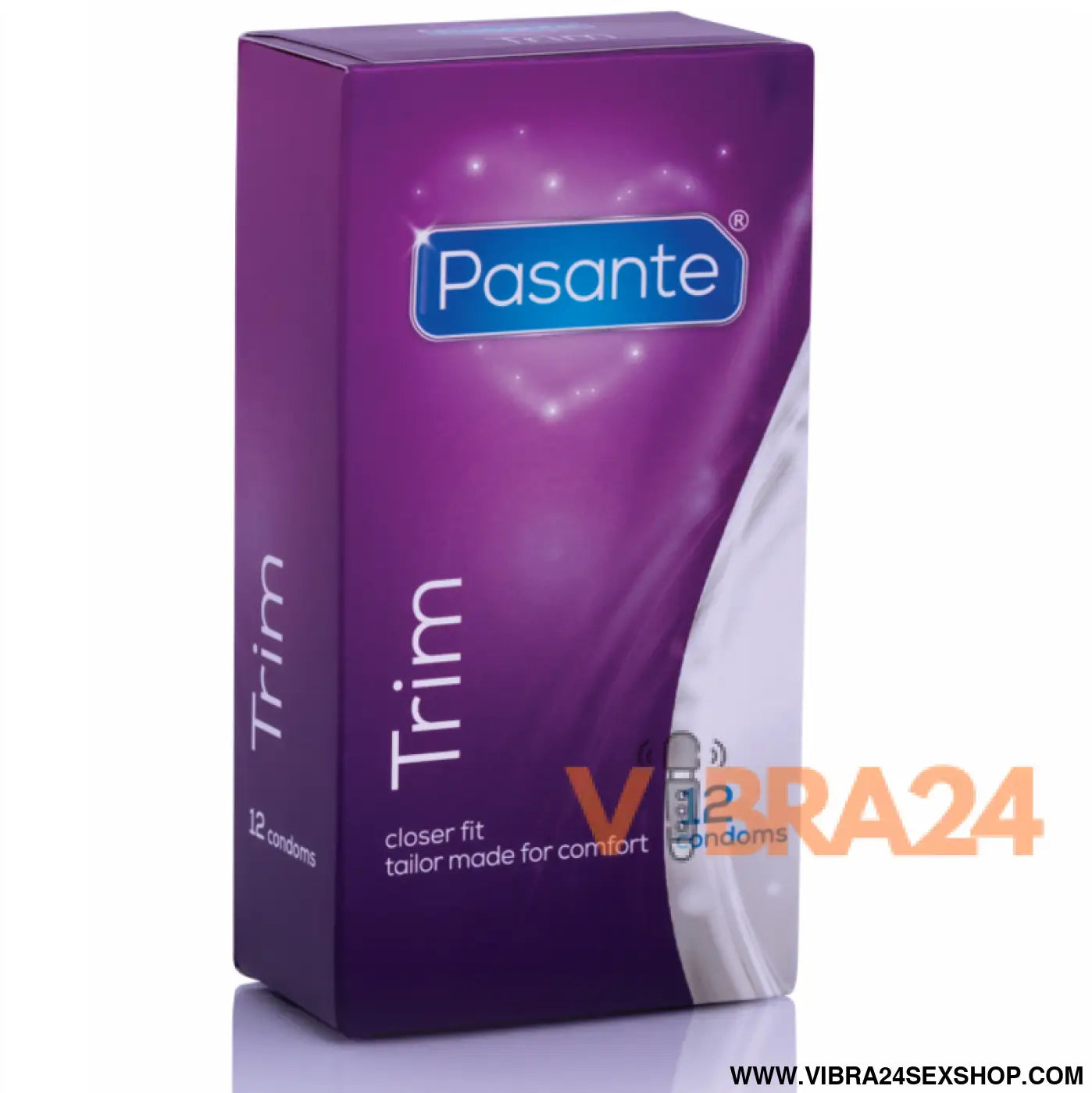 PASANTE - PRESERVATIVOS THIN TRIM MS DE 12 UNIDADES