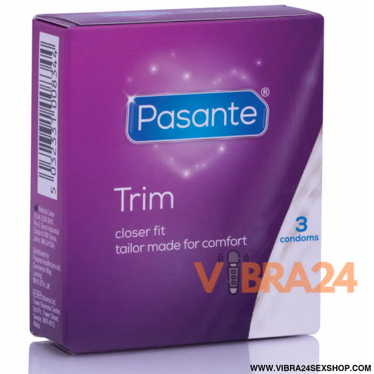 PASANTE - THIN TRIM MS PRESERVATIVO DE 3 UNIDADES