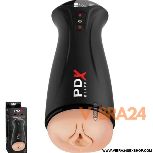 PDX Elite – Fap-Gasm: Masturbador com Sucção e Vibração Intermitentes para Estimulação Personalizável Intensa